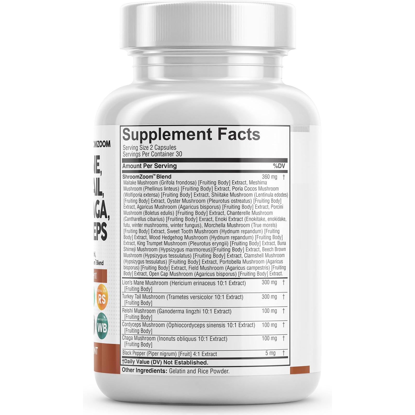 Lions Mane 20in1 Mushroom Supplement